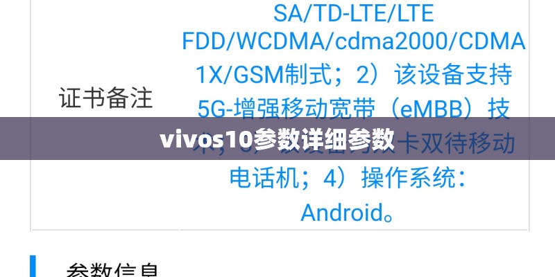 vivos10参数详细参数